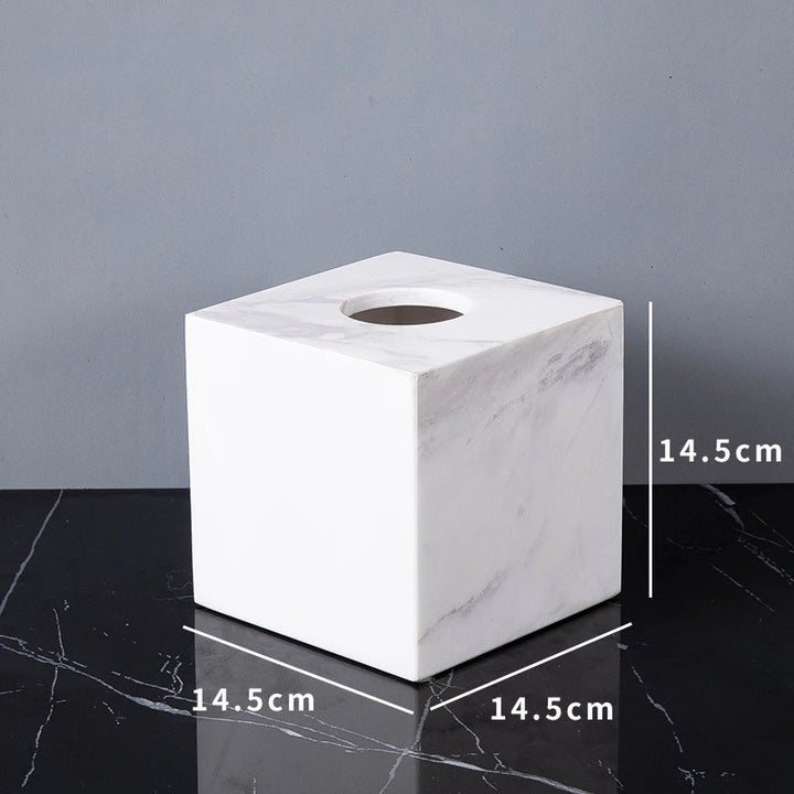 Volakas White Marble Bathroom Accessories Set