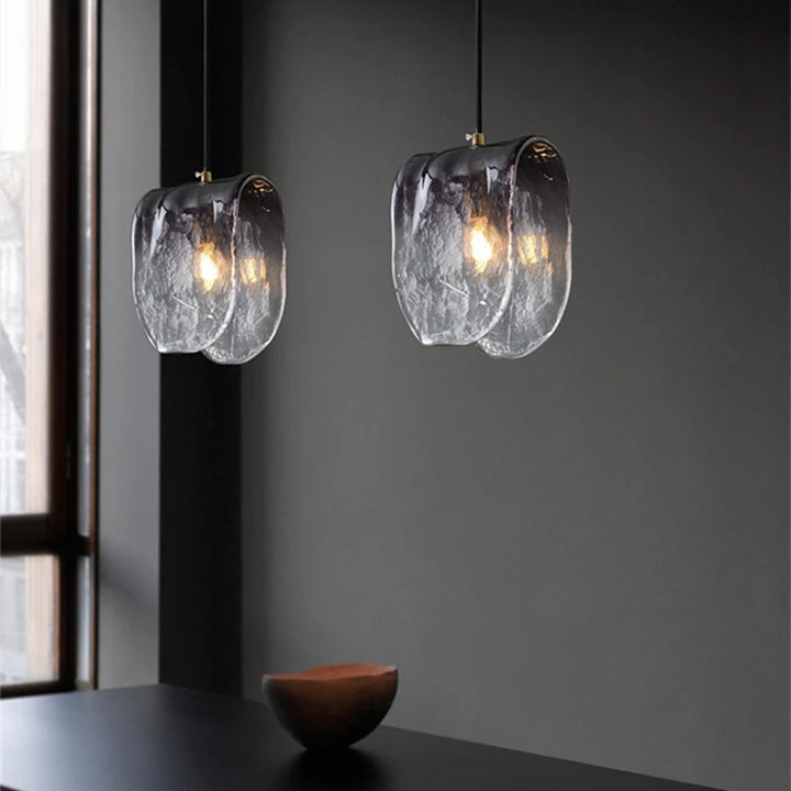 Modern Gradient Glass Pendant Light – Indoor Chandelier
