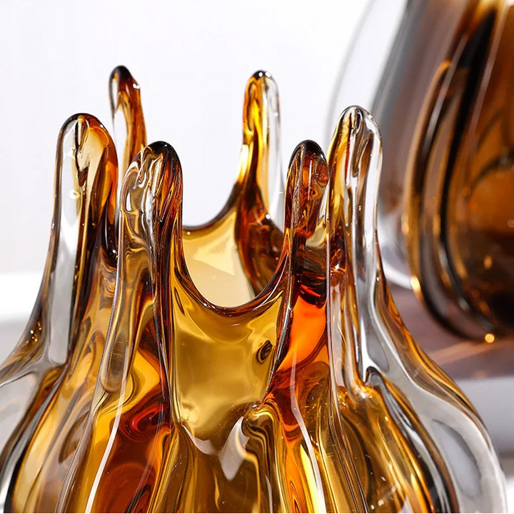 Creative Bud Glass Vase – Modern Transparent Flower Pot