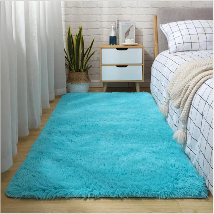 Thick Fluffy Plush Rug for Living Room and Bedroom