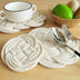 Round Linen Heat-Resistant Pad for Kitchen and Dining