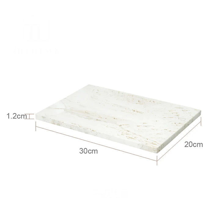 Beige Travertine Bathroom Set – Natural Marble Accessories