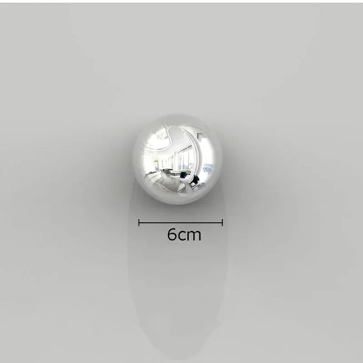 Golden and Silver Ball Wall Hanging Set – Modern Decor