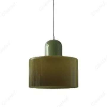 Modern Glass LED Pendant Light – E27 Cream Style Chandelier for Living Room, Bedroom & Dining