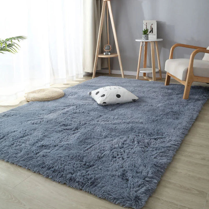Long Plush Modern Soft Rug for Living Room