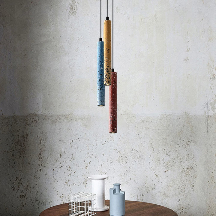 Industrial Waterstone LED Pendant Light – Modern Dining & Kitchen Lamp