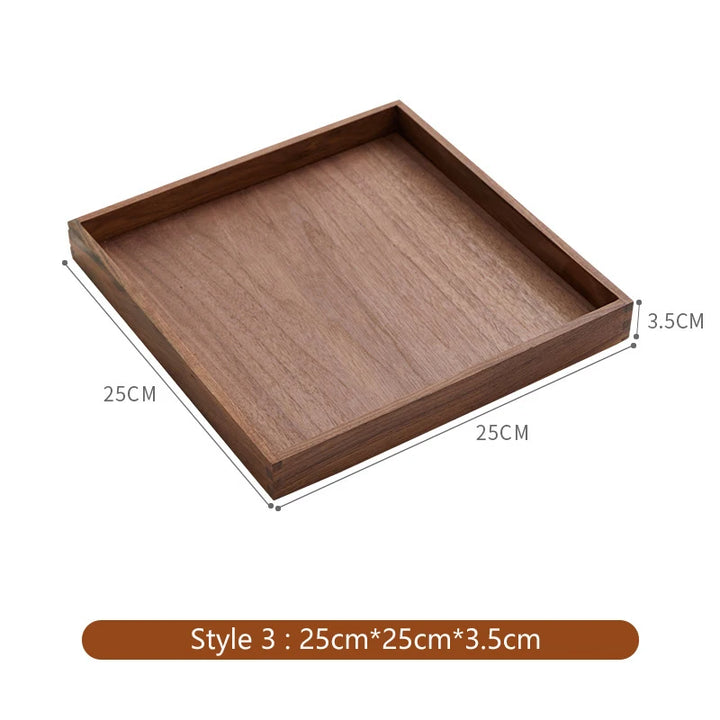 Solid Wood Organizer Box – Desk & Coffee Table Storage Tray