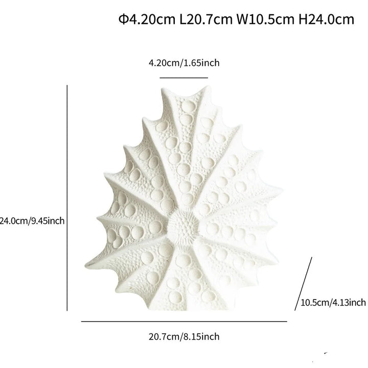 Sea Urchin Ceramic Vase – Modern Home Centerpiece