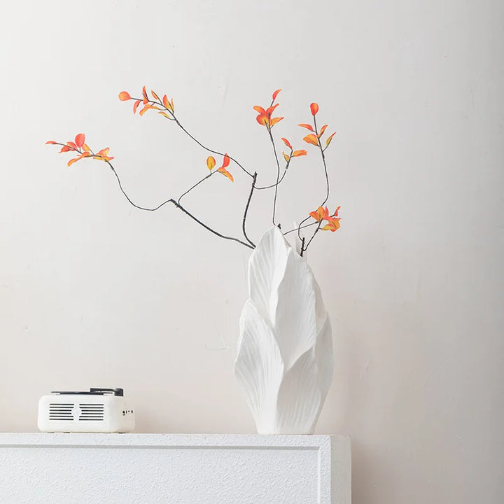 Large Nordic Ceramic Vase – Scandinavian Tabletop Decor