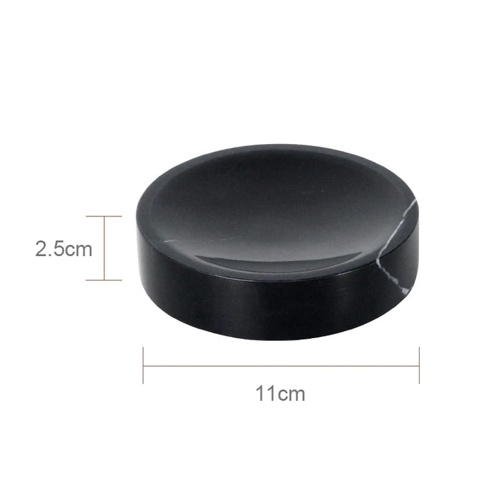 Black Nero Marquina Marble Bathroom Set – Luxury Accessories