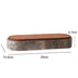 Vintage Travertine Jewelry Box – Luxury Oval Stone Container with Leather Cover for Earrings, Necklaces, and Accessories Storage