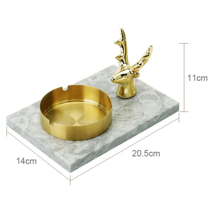 Pitaya Marble Bathroom Set – Luxury Soap Dispenser & Organizer