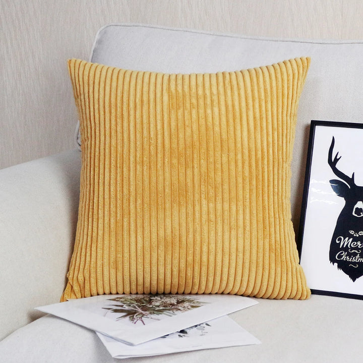 Ultra Soft Corduroy Long Body Pillow Cover