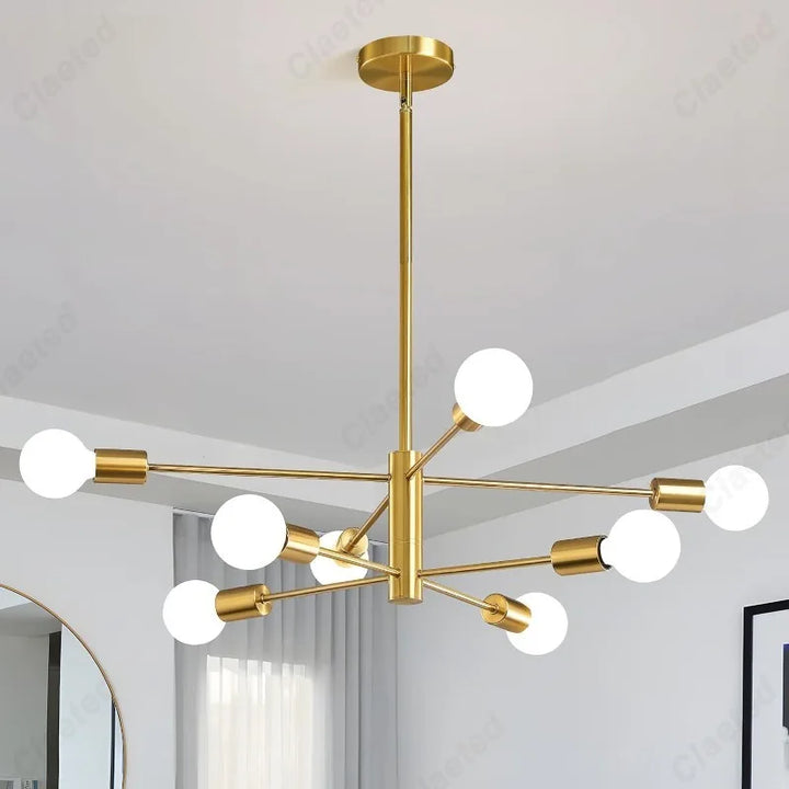 Modern Minimalist LED Chandelier – European Style Pendant Light