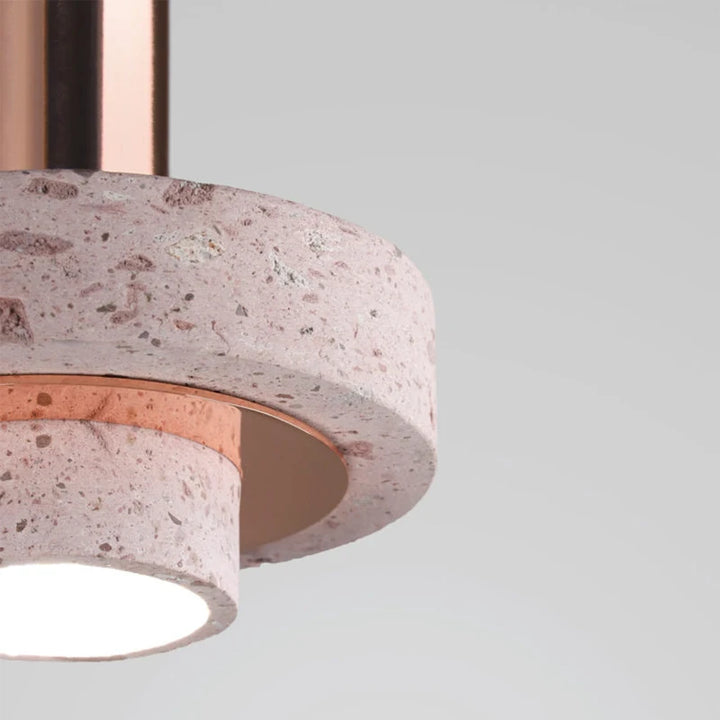 Modern Terrazzo Pendant Lamp for Bedroom & Dining Room