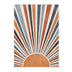 Modern Mid-Century Sun Canvas Wall Art – Retro Abstract Bohemian Prints for Living Room & Home Decor