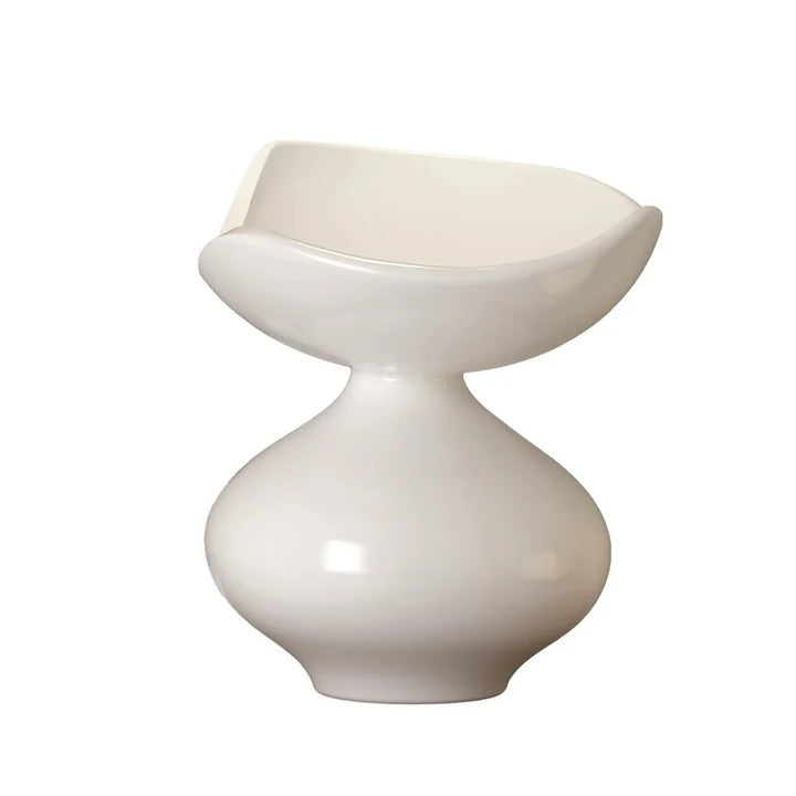 Minimalist Abstract Resin Vase – Modern Decorative Flower Pot