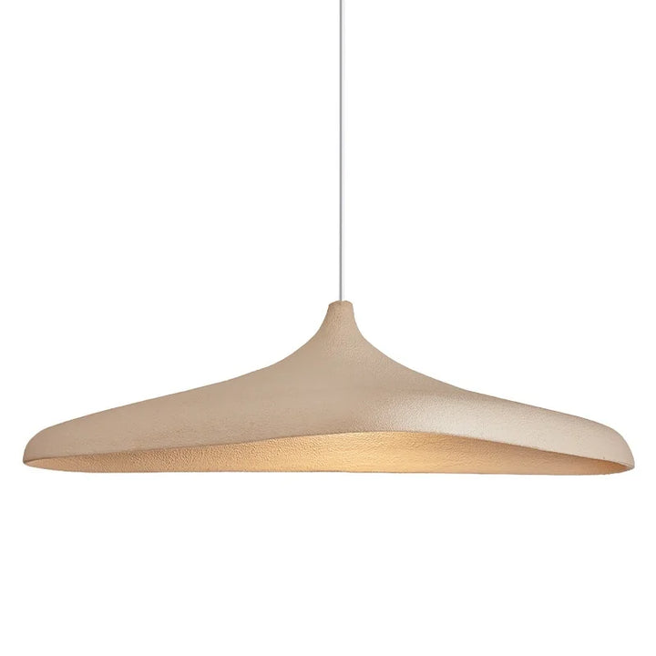 Wabi Sabi Brown Pendant Light – Japanese Minimalist LED Lamp
