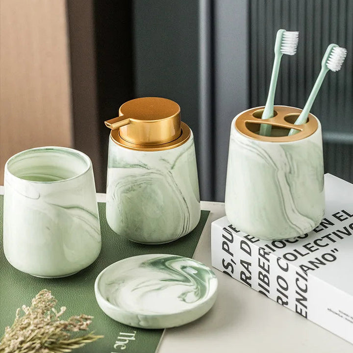 Luxury Ceramic Bathroom Accessories Set