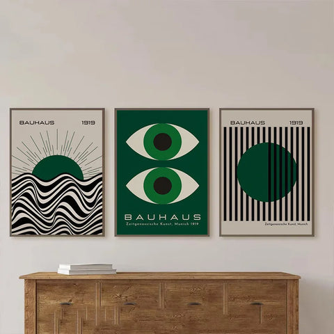 Abstract Sunset Sea Canvas Print – Modern Wall Art Decor