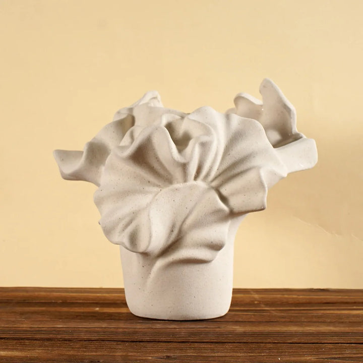 Minimalist Boho Porcelain Flower Vase for Modern Home Decor