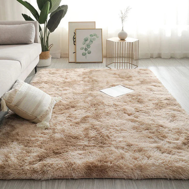 Long Plush Modern Soft Rug for Living Room