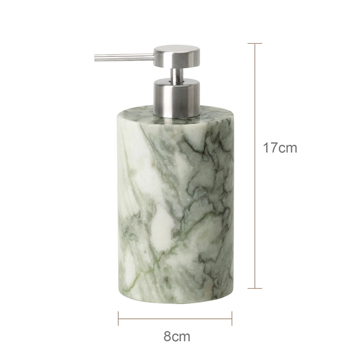 Cold Emerald Marble Bathroom Accessories Set