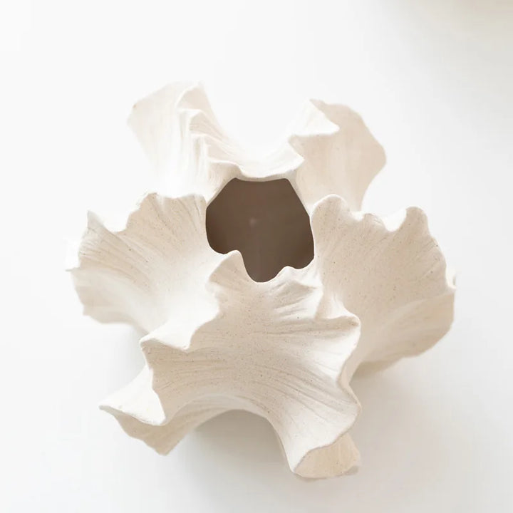 Starfruit Ceramic Vase – Nordic Modern Tabletop Decor