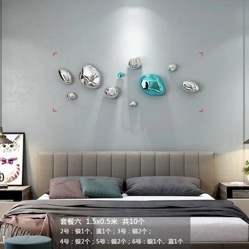 Stereoscopic Stone Wall Hanging – Modern 3D Decor