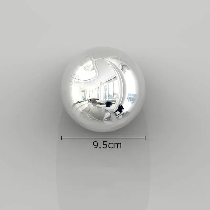 Golden and Silver Ball Wall Hanging Set – Modern Decor