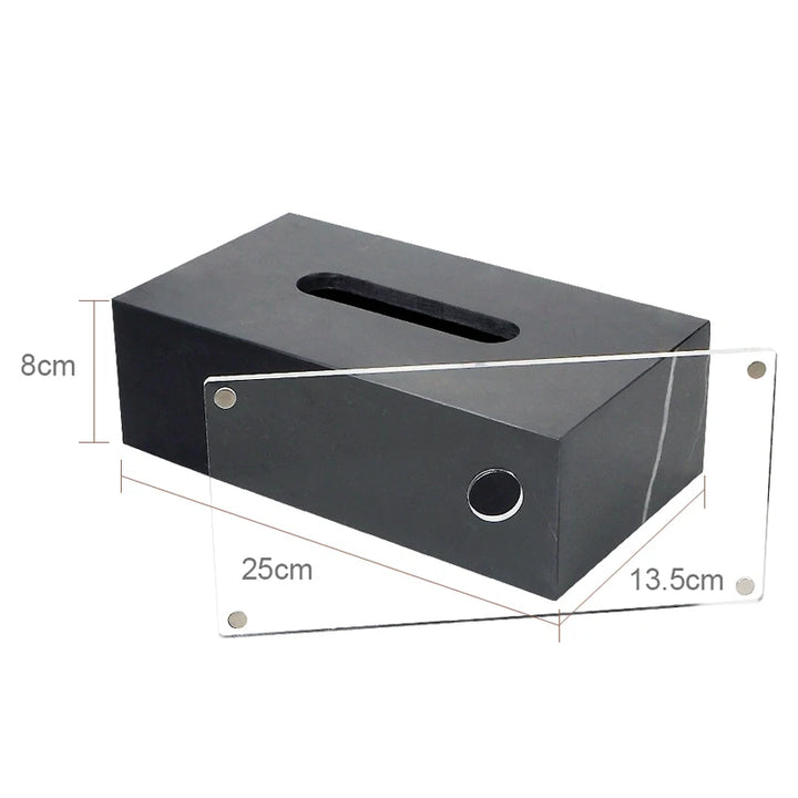 Black Nero Marquina Marble Bathroom Set – Luxury Accessories