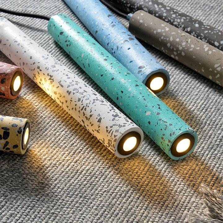 Industrial Waterstone LED Pendant Light – Modern Dining & Kitchen Lamp