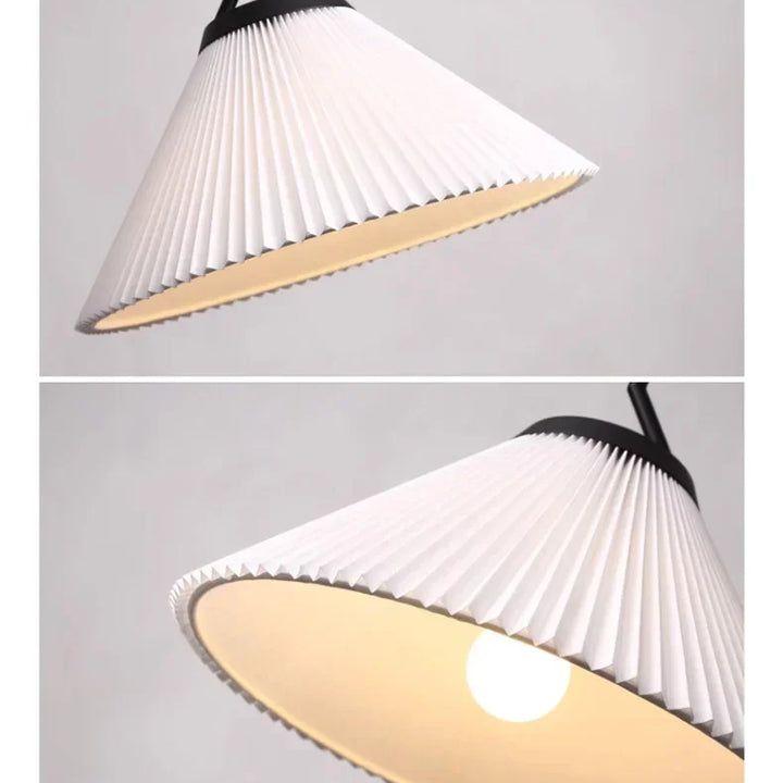 Pleated Fabric Pendant Light – Modern Nordic Ceiling Lamp