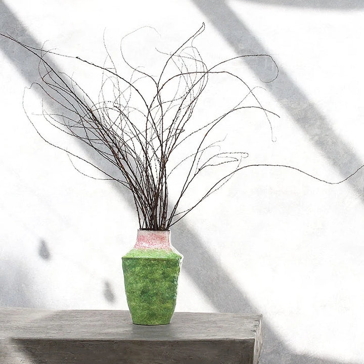 Impressionism Ceramic Vase – Abstract Modern Centerpiece