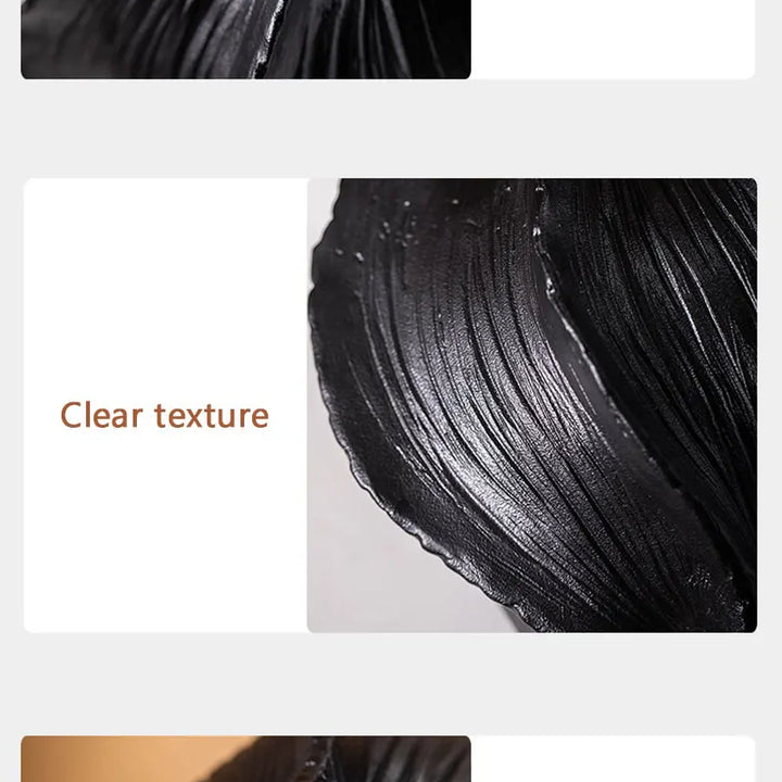 Ceramic Coastal Vase – Nordic Starfish & Waves Decor