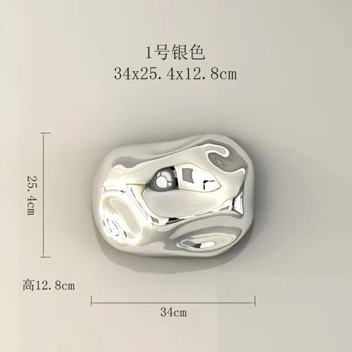 Stereoscopic Stone Wall Hanging – Modern 3D Decor