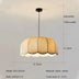 Wabi Sabi Linen Pendant Light – Nordic Minimalist Chandelier