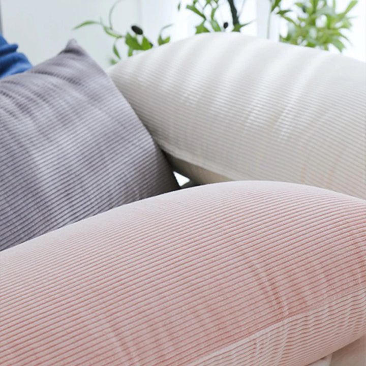 Ultra Soft Corduroy Long Body Pillow Cover