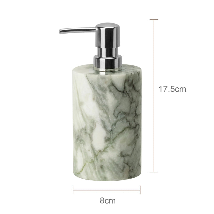 Cold Emerald Marble Bathroom Accessories Set