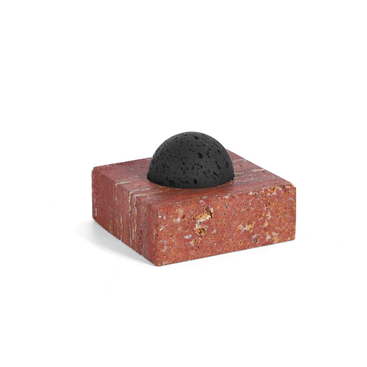 Black Lava Stone Diffuser with Marble Base – Luxury Home SPA