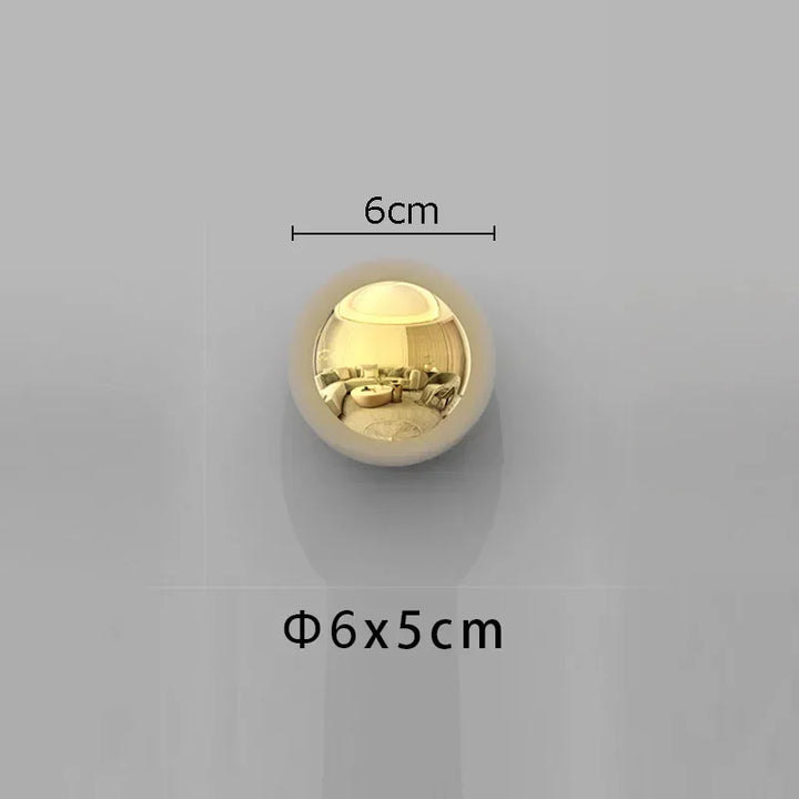 Minimalist Decorative Ball Wall Hanging – Modern Aesthetic Room Ornament