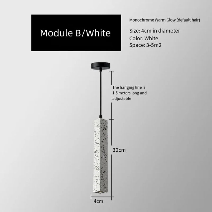 Industrial Waterstone LED Pendant Light – Modern Dining & Kitchen Lamp