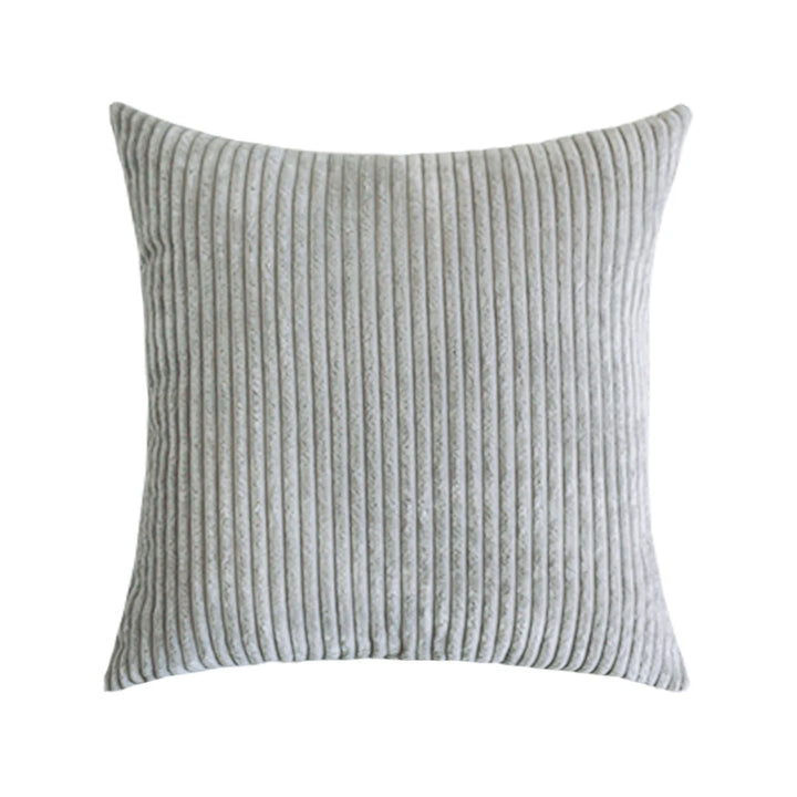 Large Soft Corduroy Cushion Cover – Nordic Striped Pillowcase
