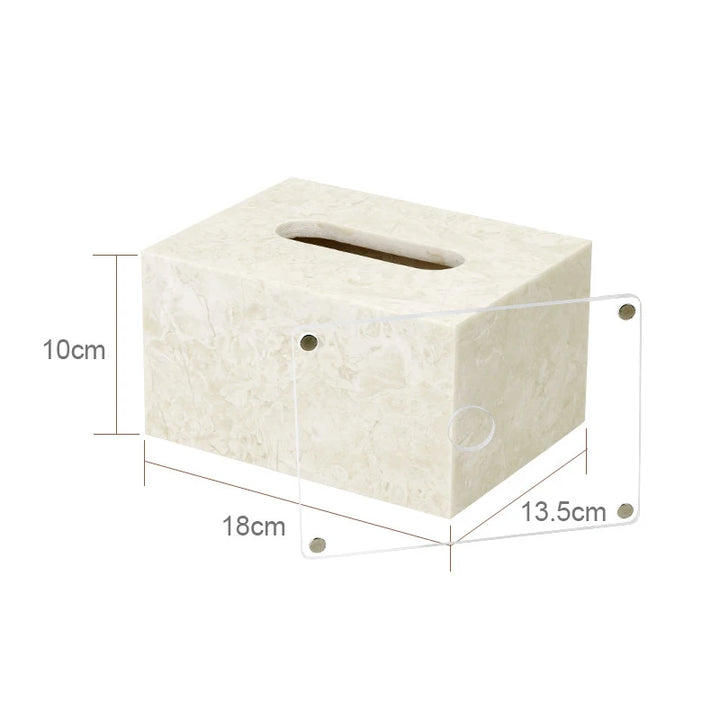 Crema Nuova Marble Bathroom Accessories Set