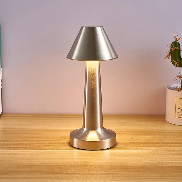 Rechargeable LED Touch Table Lamp – Cordless Bedside Light