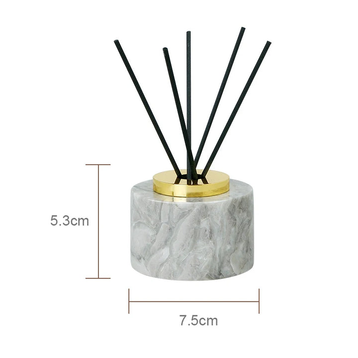 Pitaya Marble Bathroom Set – Luxury Soap Dispenser & Organizer