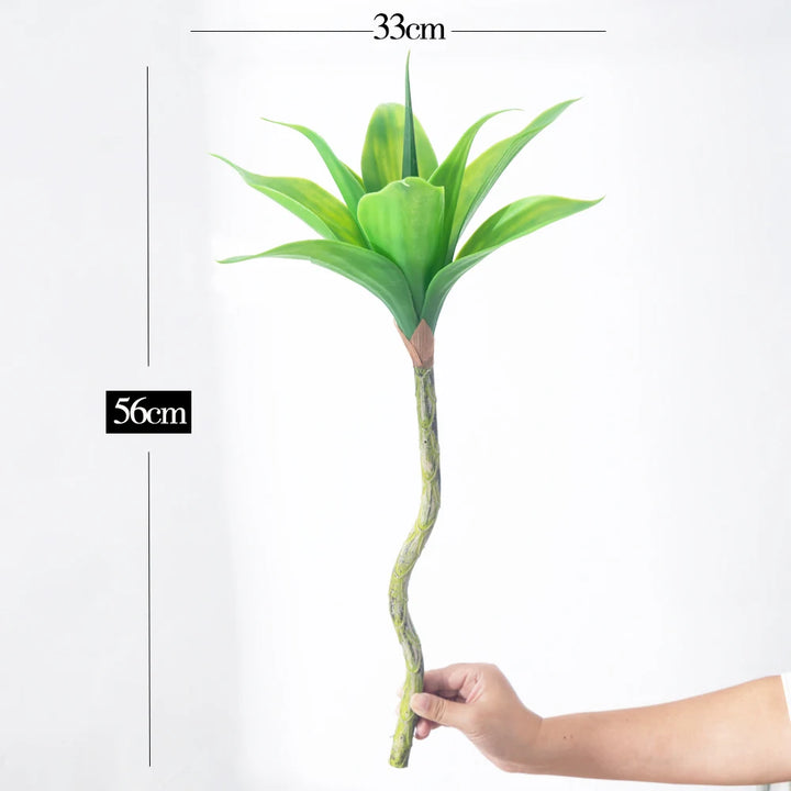 46/56cm Artificial Agave – Tropical Succulent Plant Branch