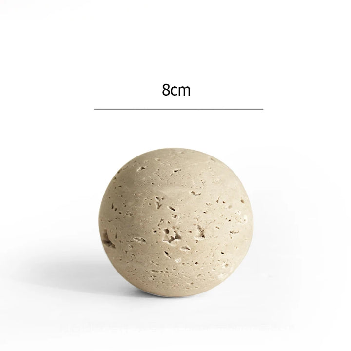 Archway Travertine Sculpture – Luxury Marble Home Décor