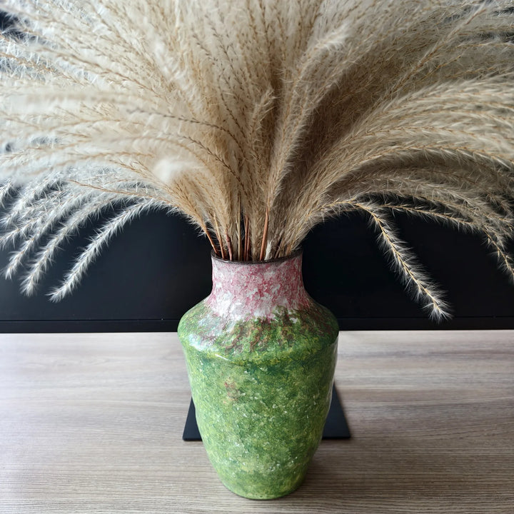 Impressionism Ceramic Vase – Abstract Modern Centerpiece