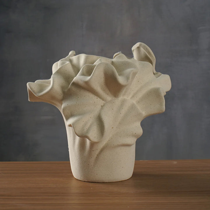 Minimalist Boho Porcelain Flower Vase for Modern Home Decor